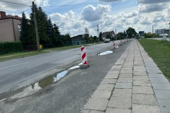 Kozienice DK48 km ok. 129+930_19.07.2024_Przed przystąpieniem do prac