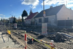 Kozienice DK48 km ok. 129+150_16.10.2024_Prace branży elektrycznej